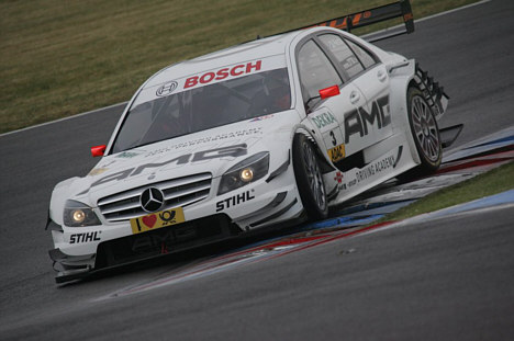 Paul di Resta fra start nr. 2.
(Foto: Natascha Theisen)
